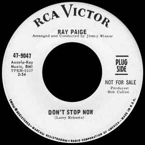 Ray Paige – Don't Stop Now / Ain't No Soul (Left In These Shoes 