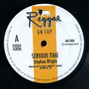 Steven Wright - Serious Time album cover