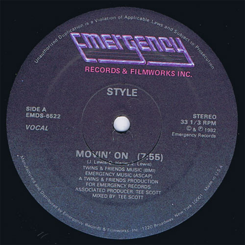 télécharger l'album Style - Movin On