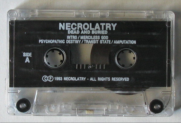 baixar álbum Necrolatry - Dead And Buried