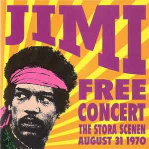 Jimi Hendrix - Free Concert album cover