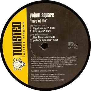 Yohan Square - Love Of Life album cover