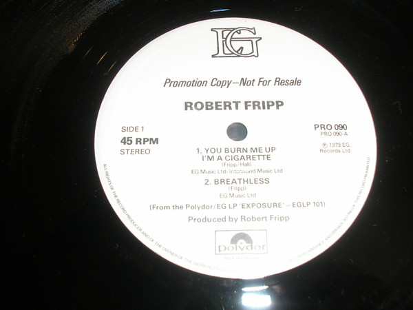 descargar álbum Robert Fripp - Four From Exposure