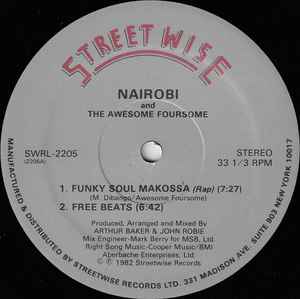 Funky Soul Makossa - Nairobi And The Awesome Foursome / Nairobi
