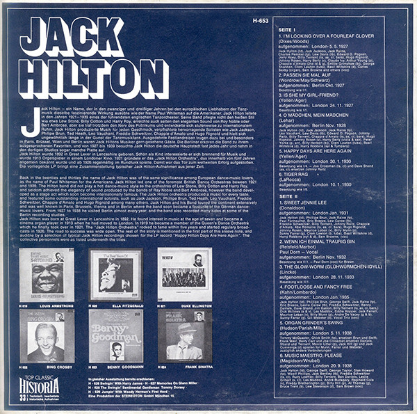ladda ner album Jack Hylton And His Orchestra - Happy Hylton Days Are Here Again