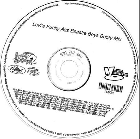 baixar álbum Beastie Boys - Beastie Boys Anthology Levis Funky Ass Beastie Boys Booty Mix