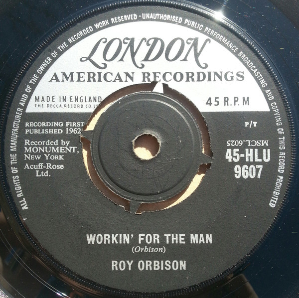 lataa albumi Roy Orbison - Workin For The Man