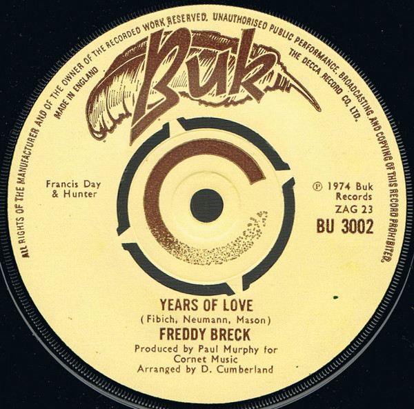 descargar álbum Freddy Breck - Years Of Love