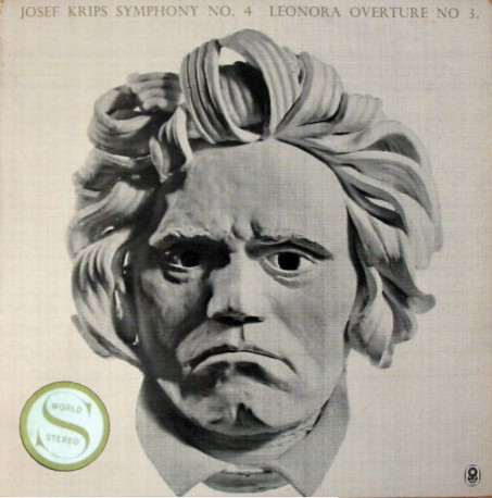 Josef Krips – Symphony No. 4 - Leonora Overture No. 3 (1964, Vinyl