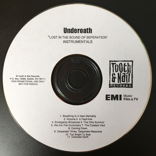 Underoath – Lost In The Sound Of Separation (2021, Transparent