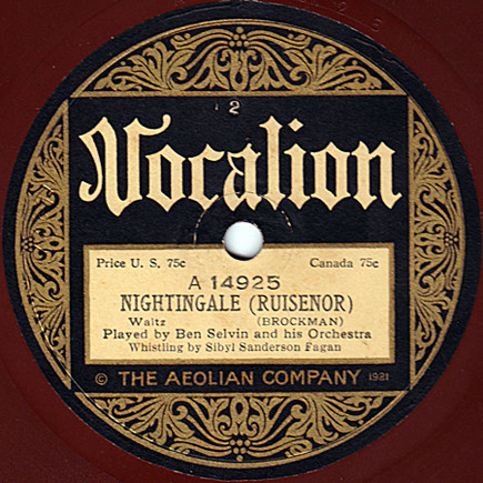 Album herunterladen Download Ben Selvin And His Orchestra - Nightingale That Haunting Melodie album