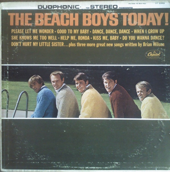 The Beach Boys – The Beach Boys Today! (1965, Duophonic, Vinyl 