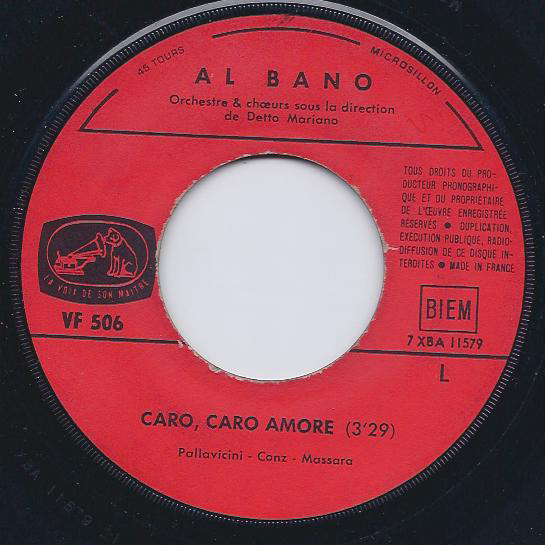 descargar álbum Al Bano - La Siepe Caro Caro Amore