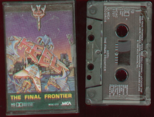 Keel – The Final Frontier (1986, Cassette) - Discogs