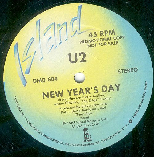 U2 – New Year's Day (1983, Vinyl) - Discogs