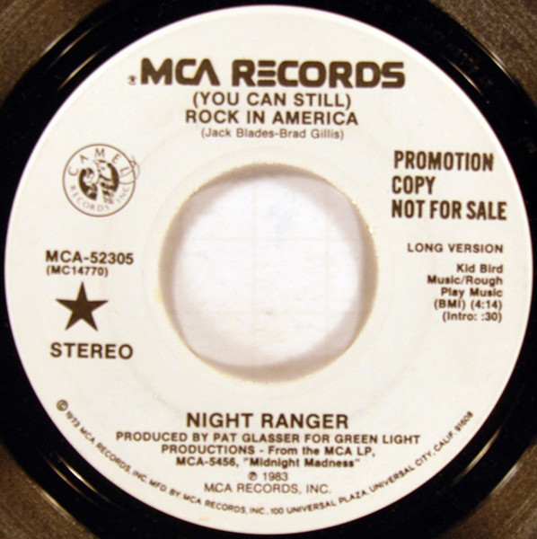 Night Ranger – (You Can Still) Rock In America (1984, Vinyl) - Discogs