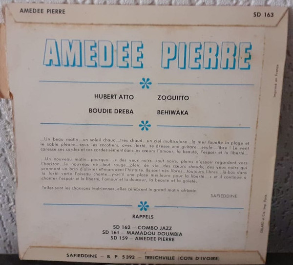 lataa albumi Amédée Pierre - Hubert Atto Boudie Dreba