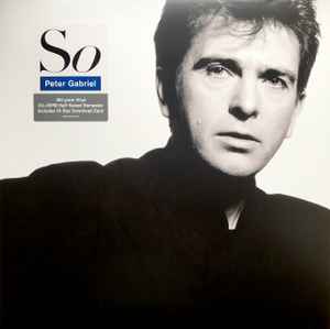Peter Gabriel - So album cover