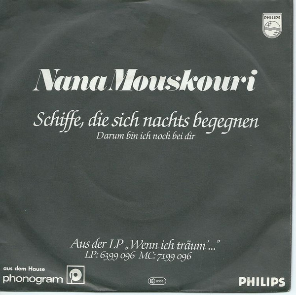 baixar álbum Nana Mouskouri - Schiffe Die Sich Nachts Begegnen