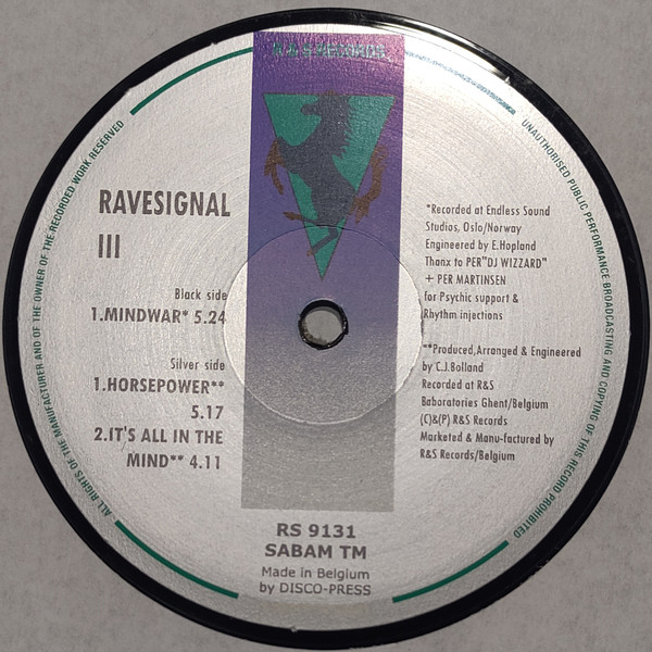 Christian Jay Bolland – Ravesignal III (2006, Vinyl) - Discogs
