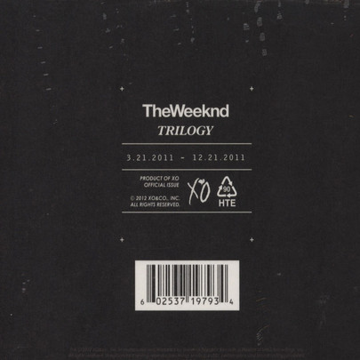 The Weeknd – Trilogy (2013, Box Set) - Discogs