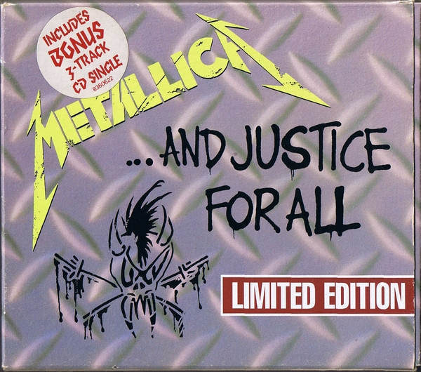 METALLICA AND JUSTICE FOR ALL LIMITED EDITION オーストラリア盤