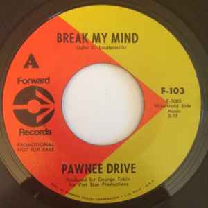 Pawnee Drive - Break My Mind / Ride album cover