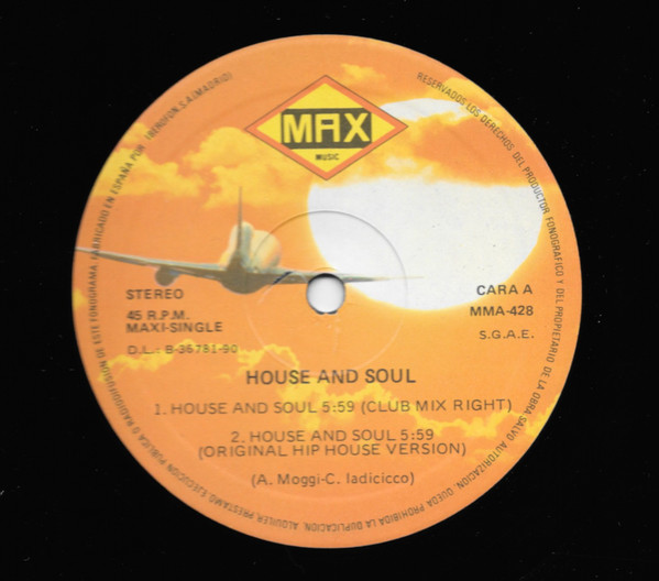 House And Soul – House And Soul (1990, Vinyl) - Discogs