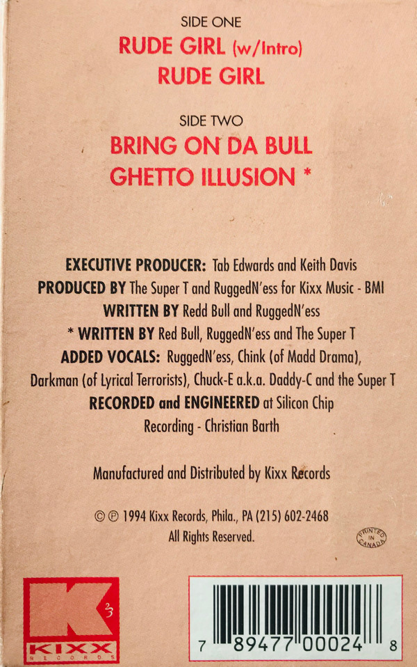 last ned album Redd Bull - Rude Girl Bring On Da Bull Ghetto Illusion