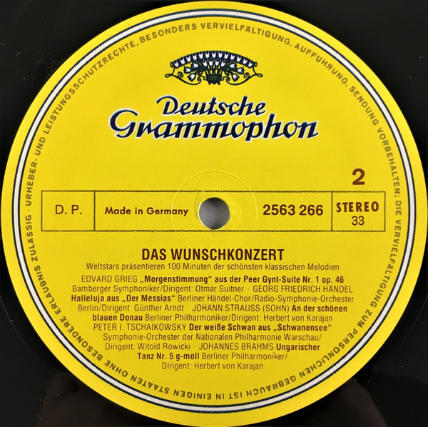 Various - Das Wunschkonzert | Deutsche Grammophon (2721 073) - 6