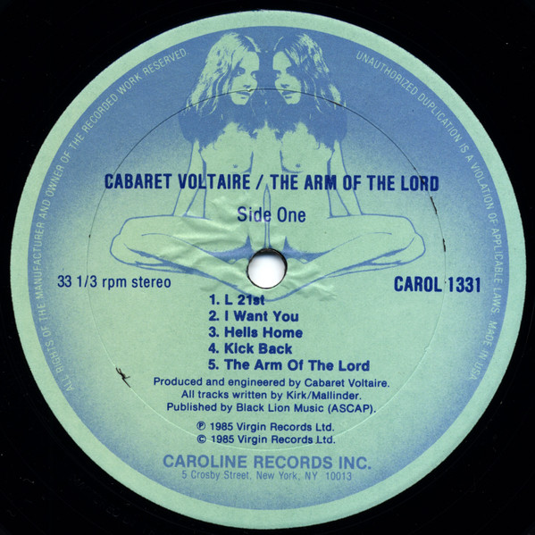 ladda ner album Cabaret Voltaire - The Arm Of The Lord