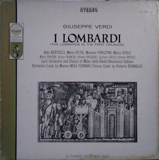 Verdi: I Lombardi Alla Prima Crociata [DVD] [Import] i8my1cf
