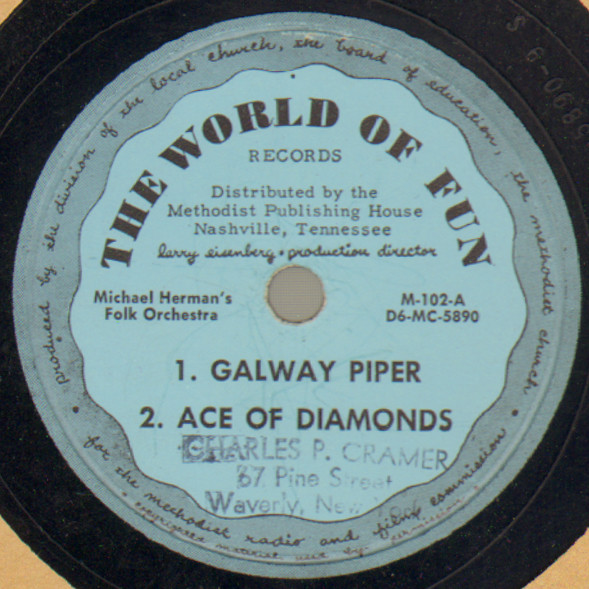 baixar álbum Michael Herman's Folk Orchestra - Galway Piper Ace Of Diamonds Come Let Us Be Joyful Danish Schottische
