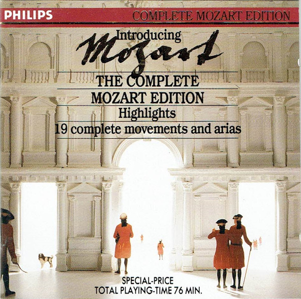 Mozart – Introducing Mozart The Complete Mozart Edition (1990, CD 