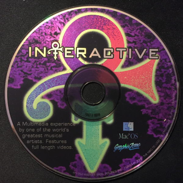 The Artist (Formerly Known As Prince) – Interactive (1994, CD 