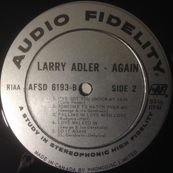 télécharger l'album Larry Adler - Again