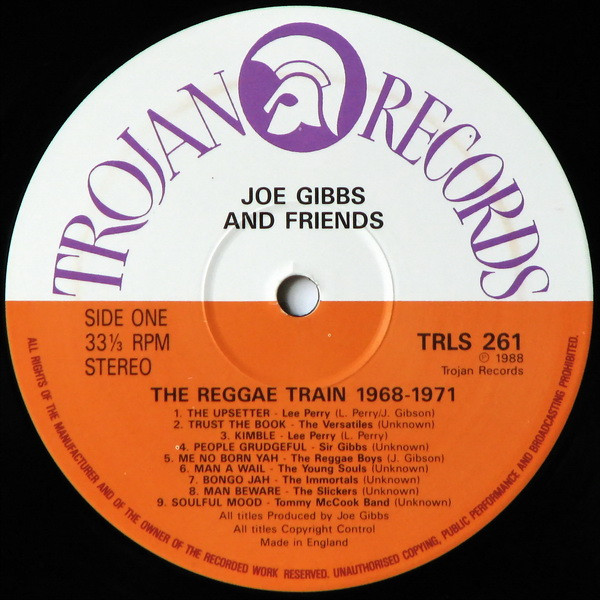 télécharger l'album Joe Gibbs & Various - The Reggae Train 1968 1971