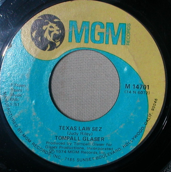 télécharger l'album Tompall - Texas Law Sez