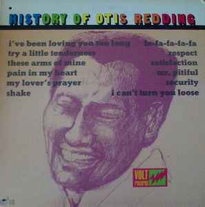 Otis Redding - History Of Otis Redding album cover