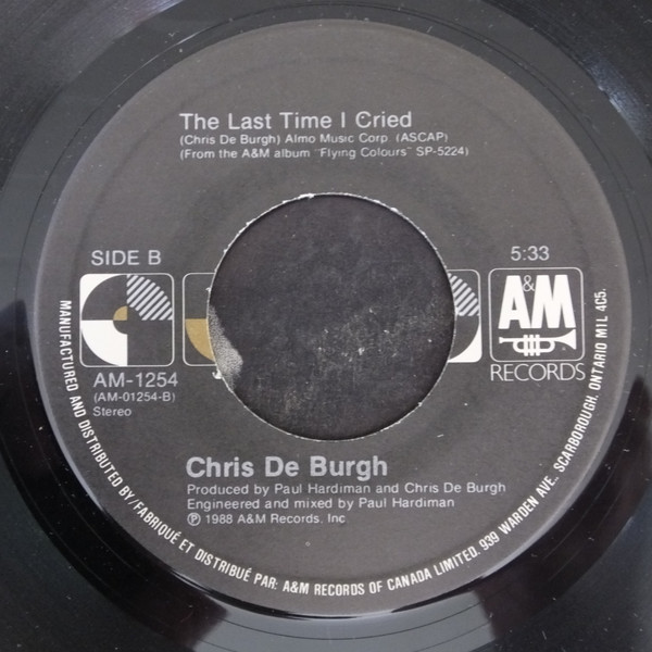 Chris de Burgh - Missing You | A&M Records (AM-1254) - 4