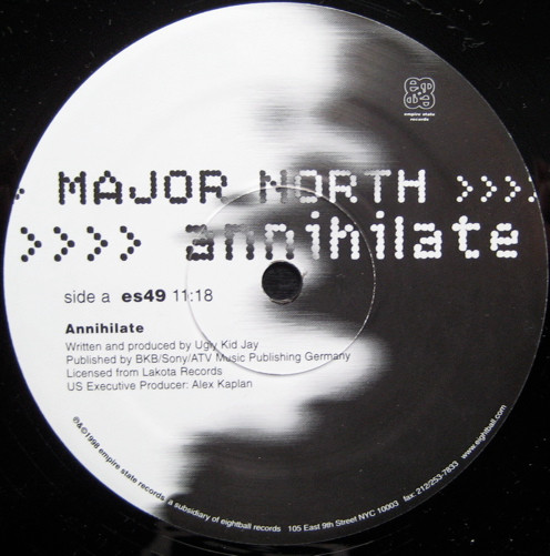 Major North – Annihilate (1997, Vinyl) - Discogs