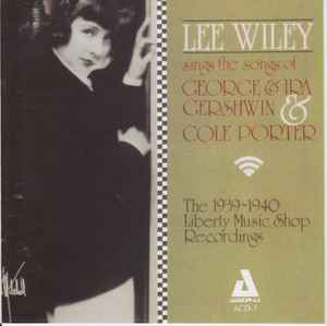 Lee Wiley – Lee Wiley Sings The Songs Of Rodgers & Hart And Arlen 