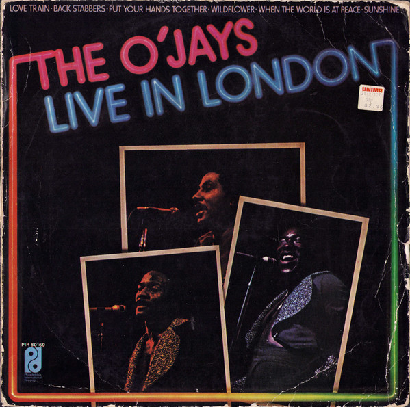 The O'Jays – Live In London (1974, Vinyl) - Discogs