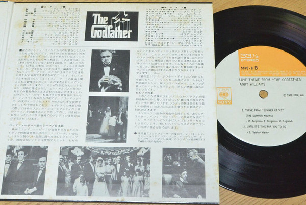 ladda ner album Download Andy Williams - ゴッド ファーザー Love Theme From The Godfather album