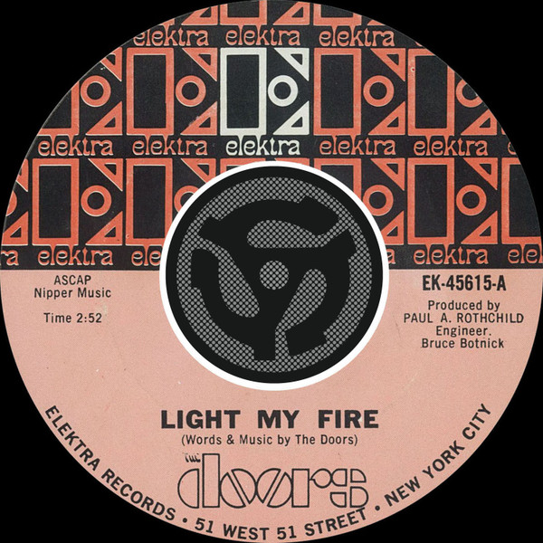 baixar álbum The Doors - Light My Fire Crystal Ship Digital 45