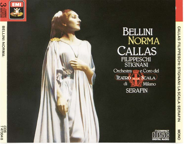 baixar álbum Bellini Callas, Filippeschi, Stignani, Orchestra E Coro Del Teatro Alla Scala, Serafin - Norma