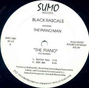 Black Rascals - The Piano album cover