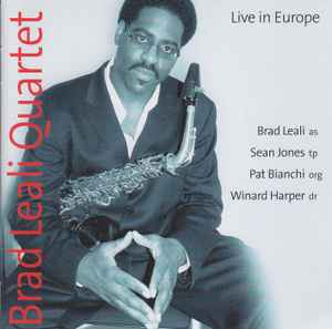 Brad Leali Quartet - Live In Europe album cover