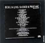 Cover of Live: Sacred And Profane, 2000, CD