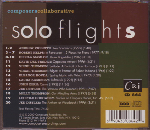 last ned album Download Various - Solo Flights album